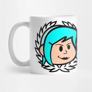 Skinhead Girl Mug